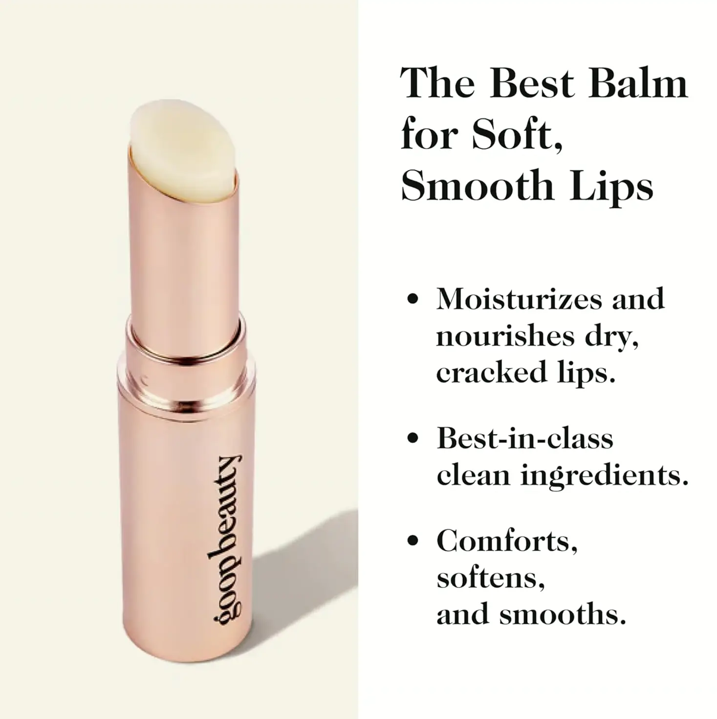 goop Beauty Mouth Balm with Coco Extract & Shea Fat | Petrolatum & Preservative Free Compact 0.16 oz