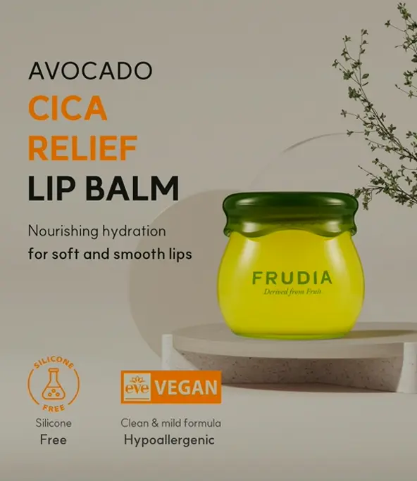 FRUDIA Avo Cica Organic Lip Balm | Moisturizing