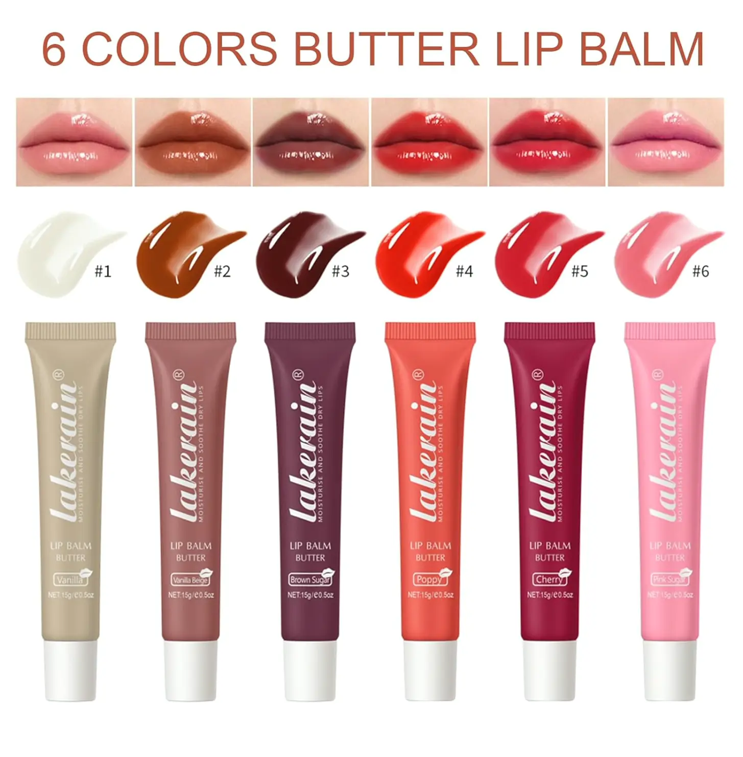 Glossy Lip Balm Moisturizer for Cracked Lips