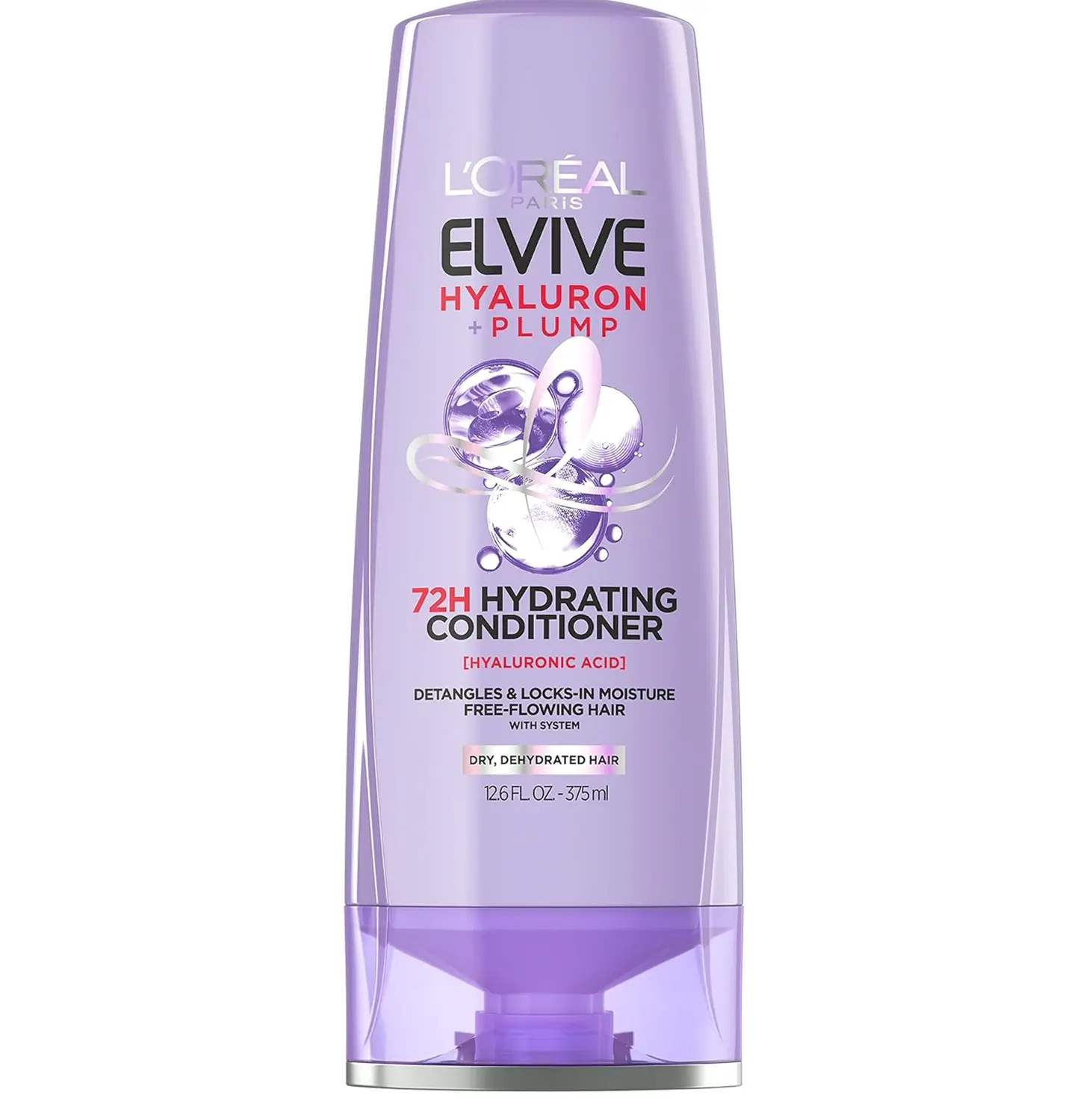 L'Oreal Paris Elvive Hyaluron Hydrating Conditioner for Dry Hair, Paraben-Free