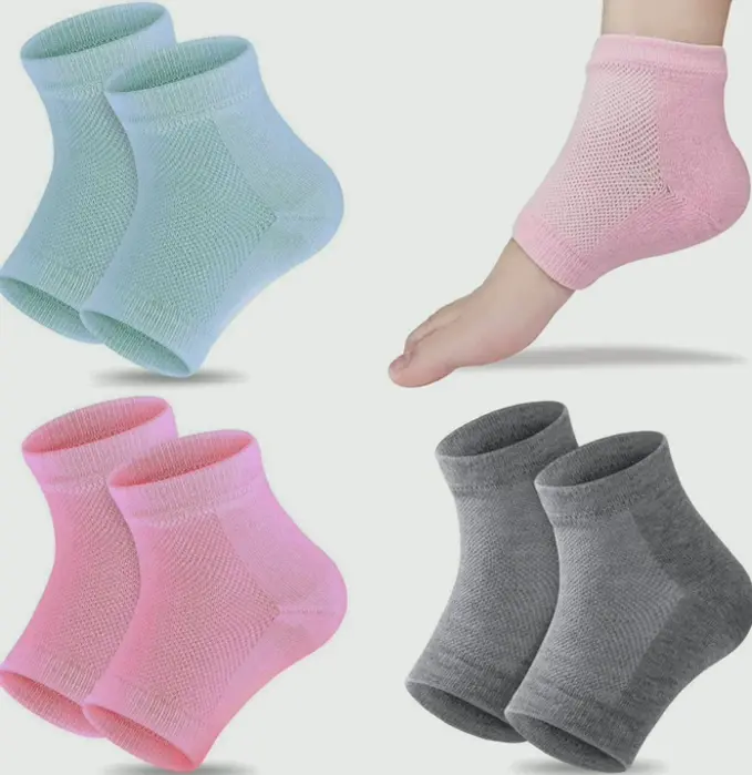Moisturizing Gel Foot Sleeves, Open Toe Socks