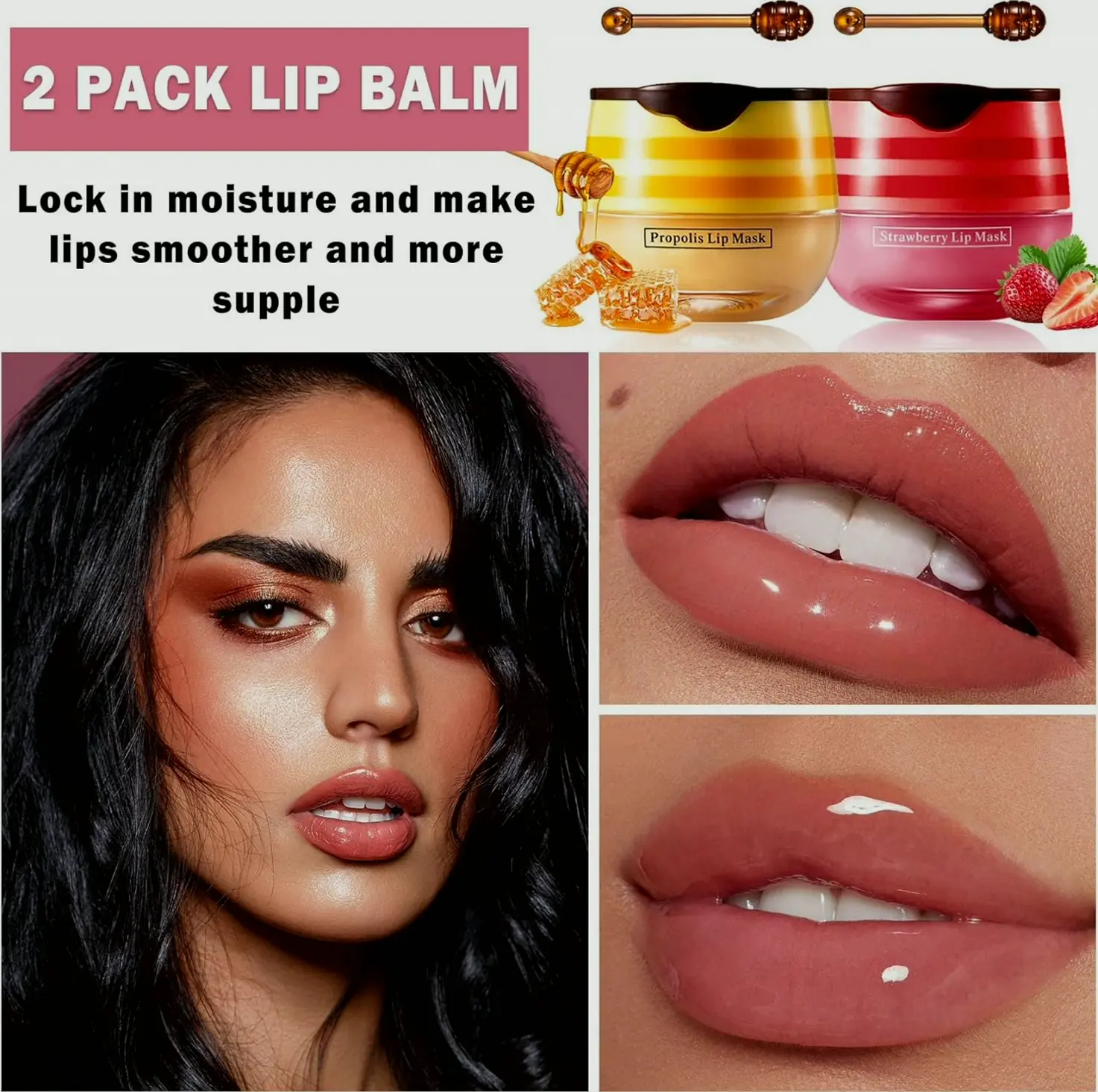 Lip Balm Set: Moisturizing Pair
