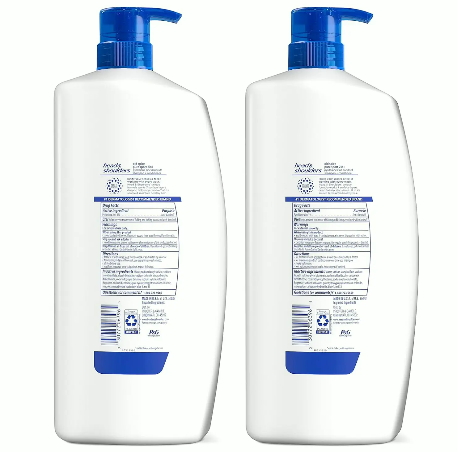 Head Two-in-One Shampoo Pack