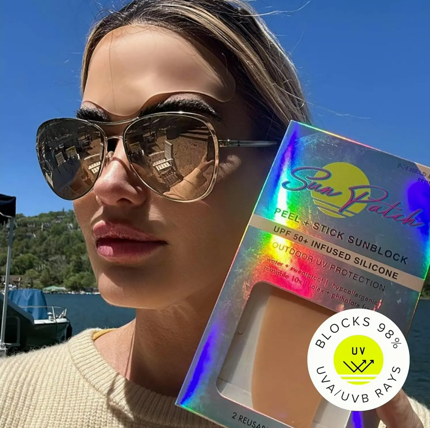 Reusable and Durable Silicone Sun Protection Strips for Brow and Cervix