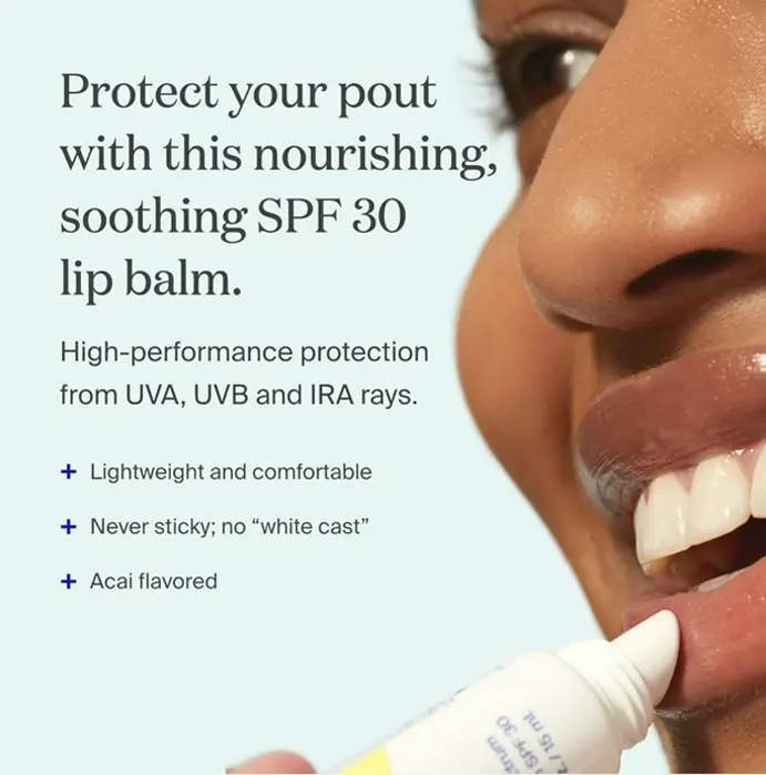 Supergoop PLAY Lip Balm with Acai 0.5 fl oz SPF 30 Broad Spectrum