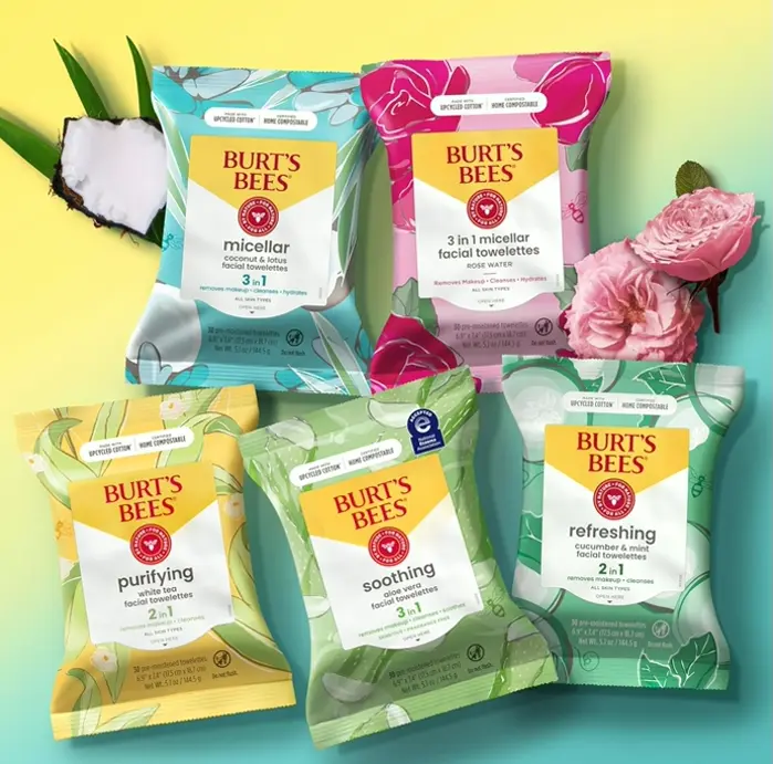 White Facial Towelettes Suitable For Every Skin Types, Hydrating Cosmetic Eliminator, Thirty Ct Triple Pack