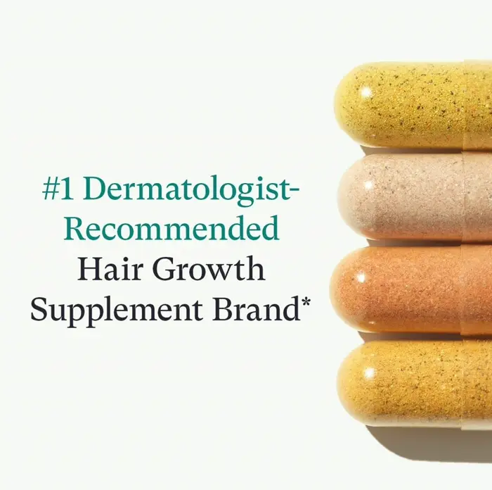 Women's Hair Growth Supplements for 45 and Up - Monthly Refill