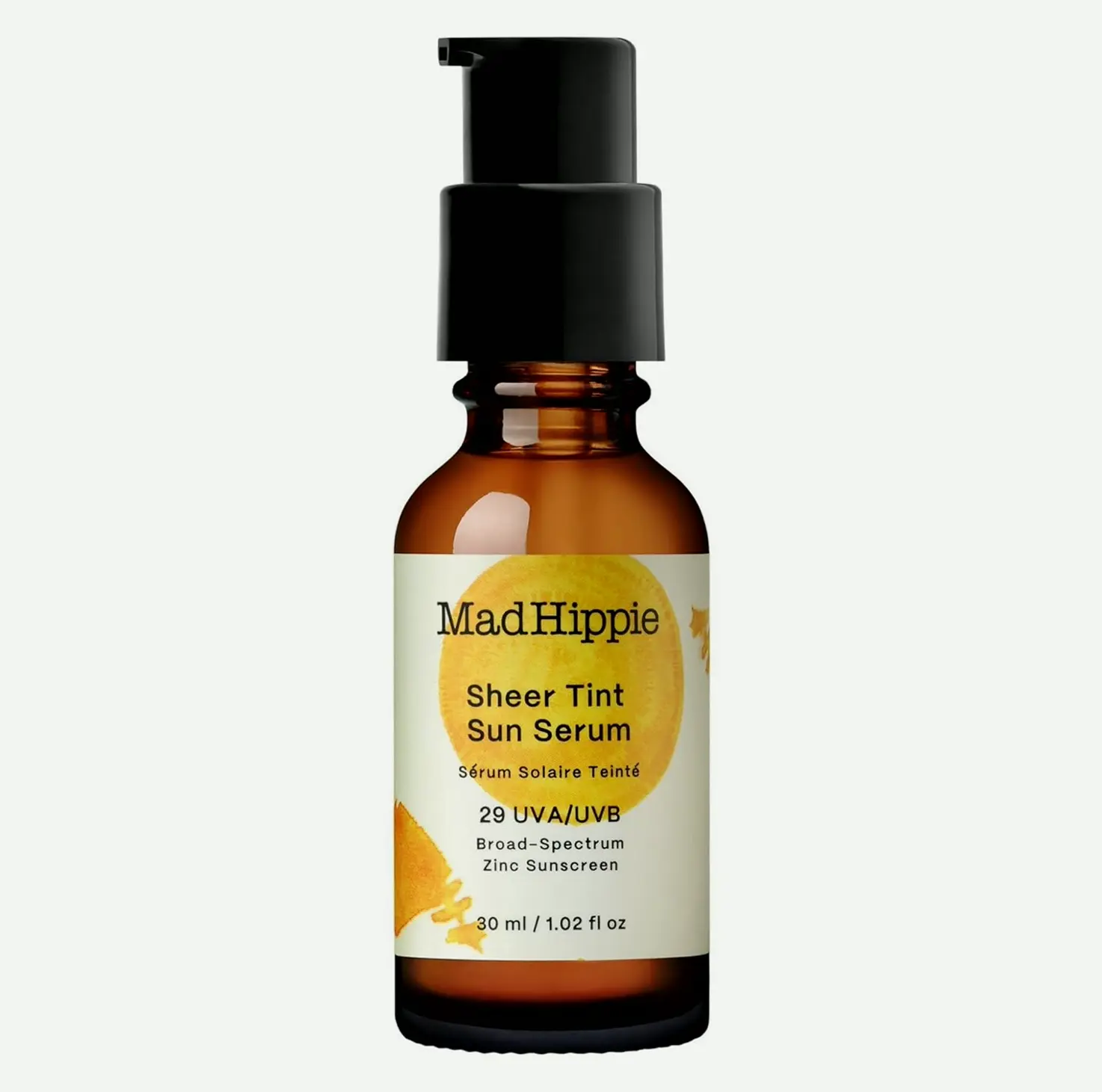 Mad Hippie Tint Sun Serum SPF 29, Light-Medium, 1.02 oz
