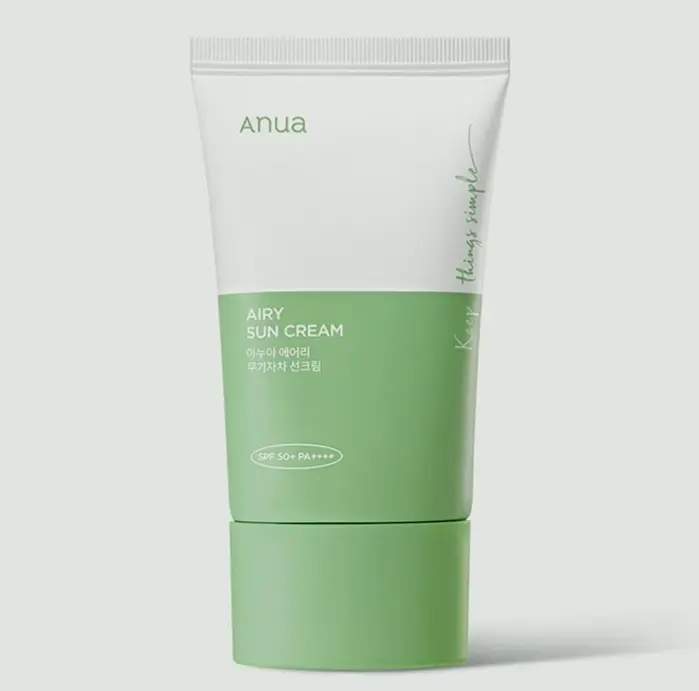 ANUA Solar Cream SPF 50+, 50ml, Hydrating