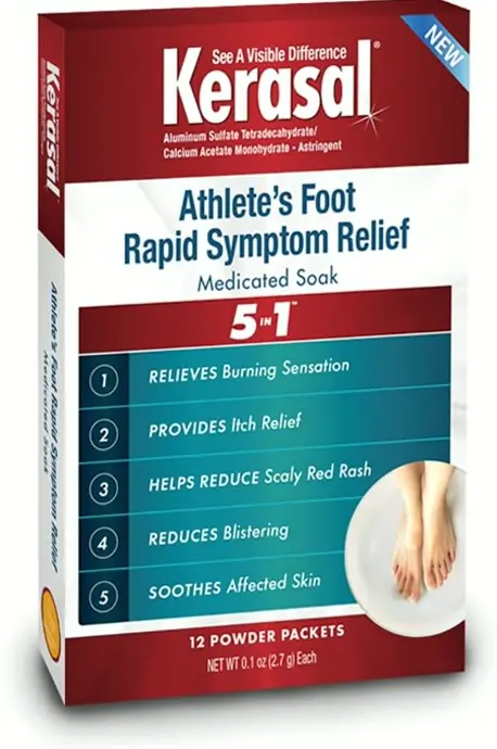 Kerasal's Athlete's Healing Foot Bath, Pack of 12