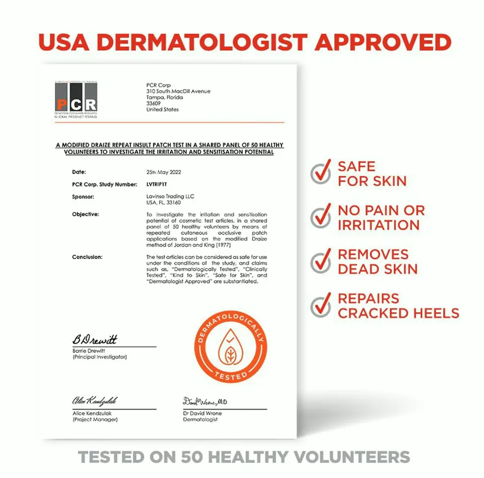 Peach Foot Peel Mask for Cracked Feet, Exfoliating 2 Pack