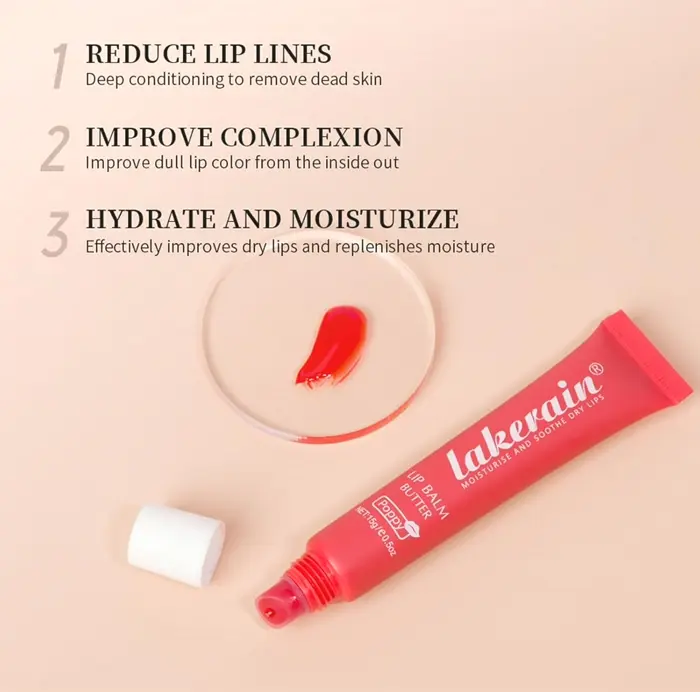 Glossy Lip Balm Moisturizer for Cracked Lips
