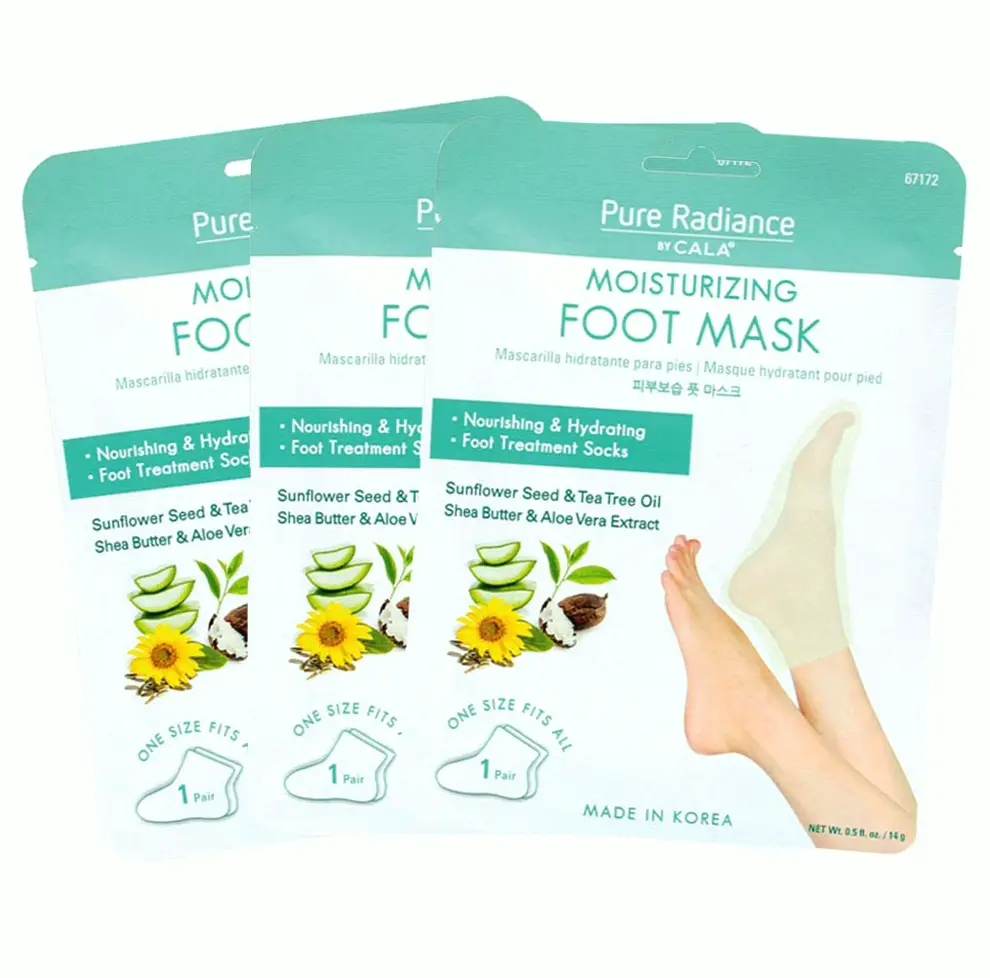 Pure Radiance by Cala Moisturizing Foot Treatments 3 Pairs