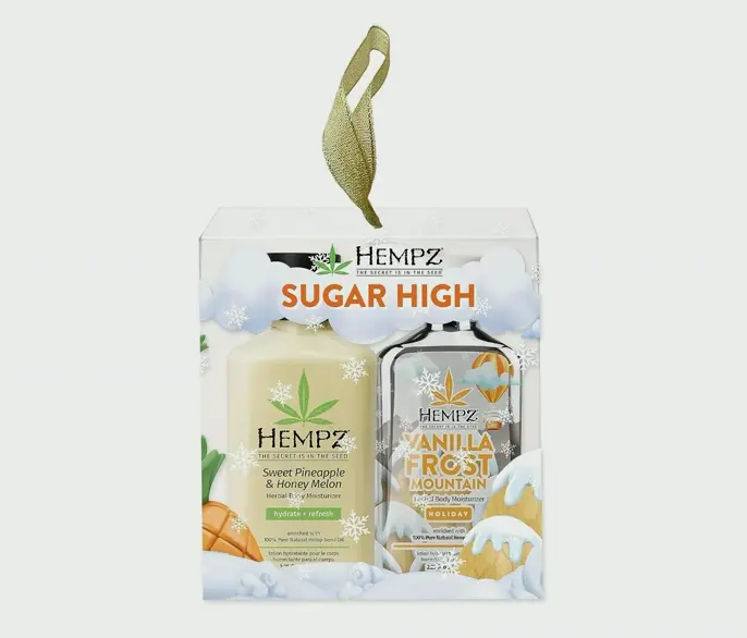 Hempz Sugar High & Vanilla Frost Mini Cream Set
