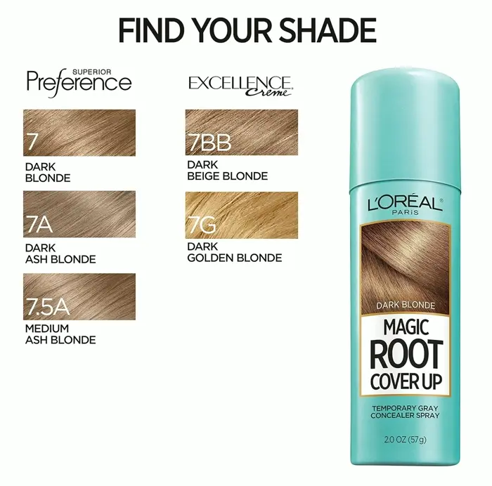 L’Oréal  Miracle Hair Cover Up Spray Blonde 2 oz|(Varied Packaging)