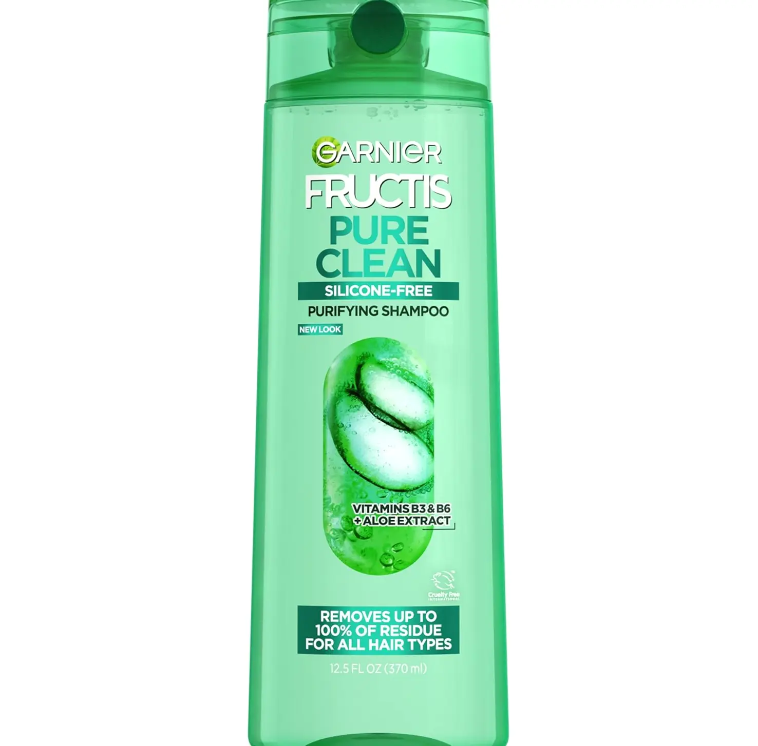 Garnier Fructis Shampoo, Silicone-Free, 12.5 oz
