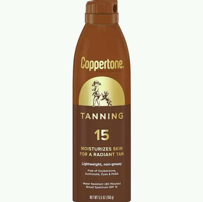 Sunshine Tanning Sun Protection Spray, Water Resistant, Five Oz, 3-Pack