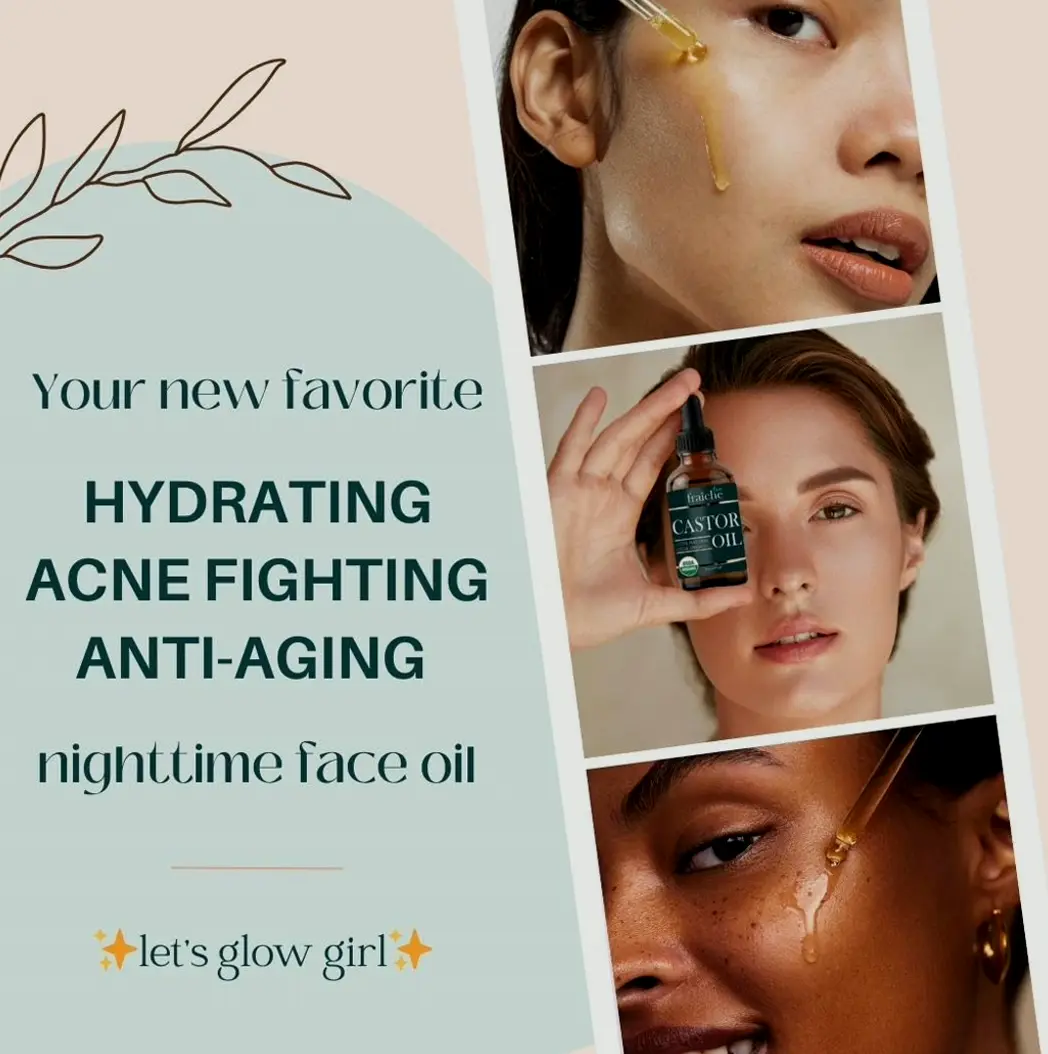 Natural Oil with Brush (2oz) for Lashes