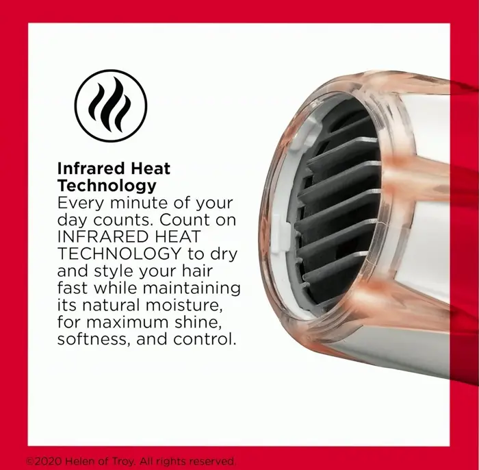 Revlon IR Blow Dryer 1875W White