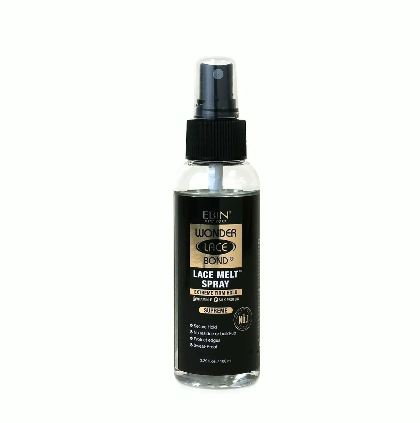 Ebin NY Wonder Lace Glue Spray 3.39oz/100ml - Strong Grip