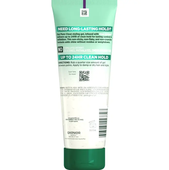 Fructis Clean Styling Gel 6.76 Oz One Pack