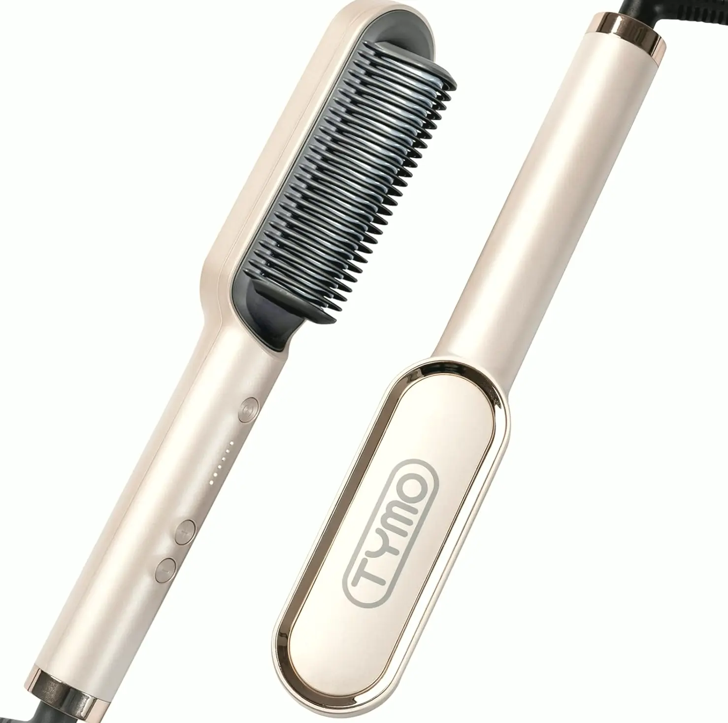 TYMO Hair Styling Straightener - Ceramic Blend, 5 Settings, 20s Quick Heating, Multi Voltage