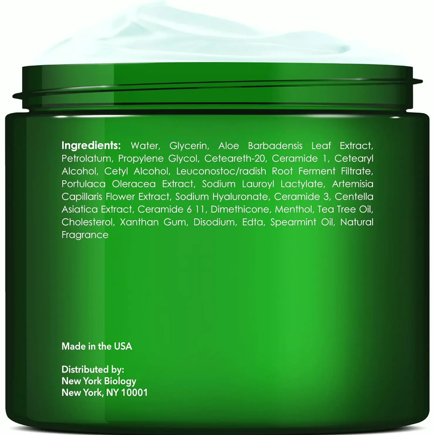 New York Biology Foot Moisturizer for Cracked Feet & More - 8 oz