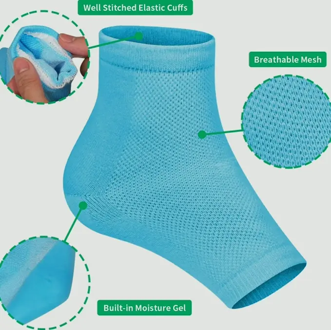 Foot Care Healing Stockings - Brand 5Pairs Moisturizing Stockings