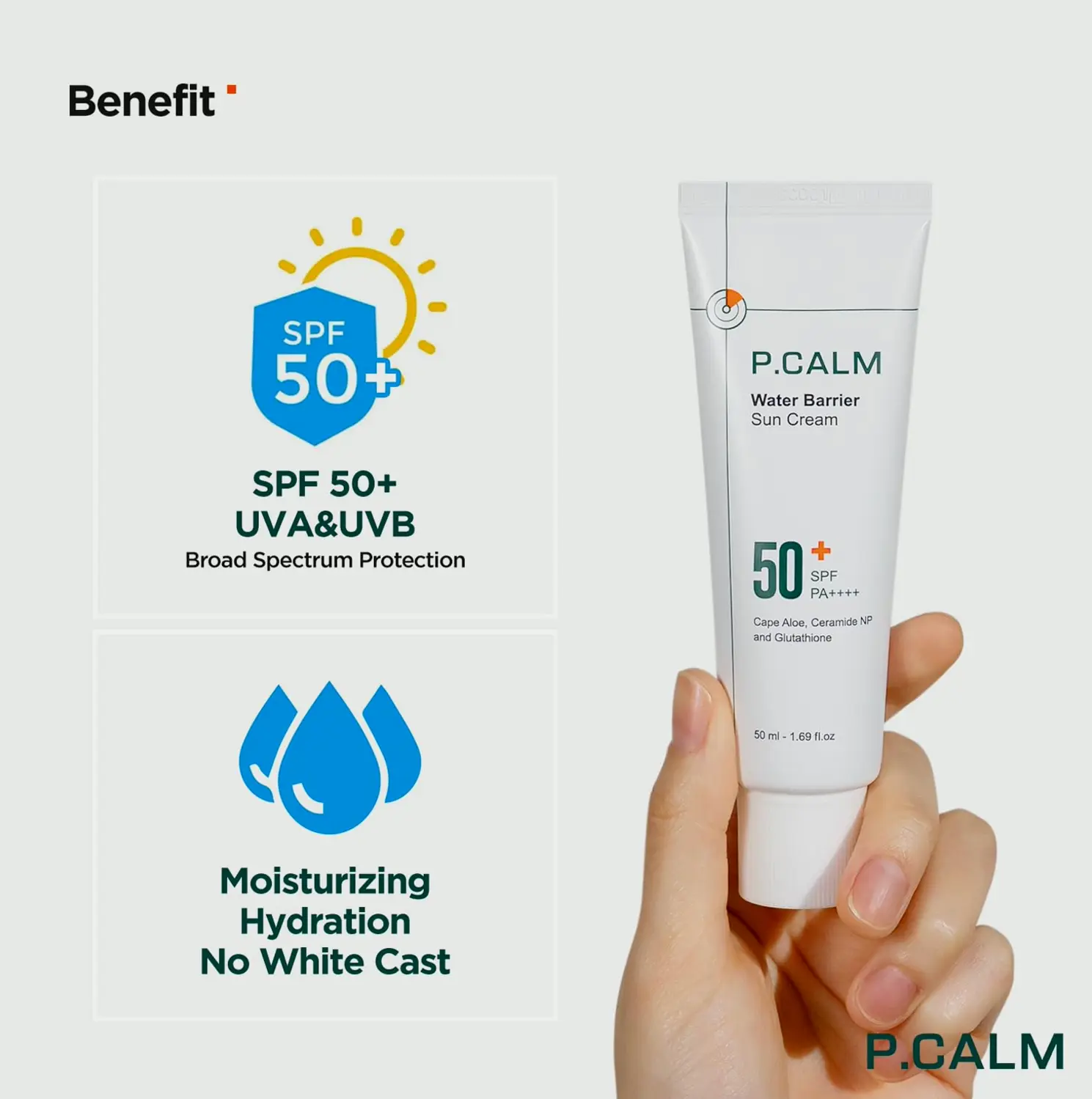 Aqua Shield Hydrating Sun Lotion SPF50+ suitable for All Skin Conditions