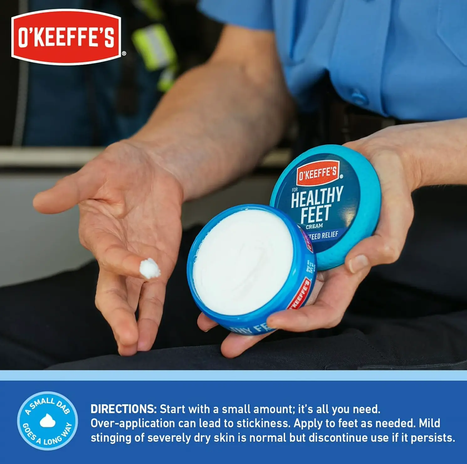 O'Keeffe's Moisturizing Feet Cream 6.4 Ounce