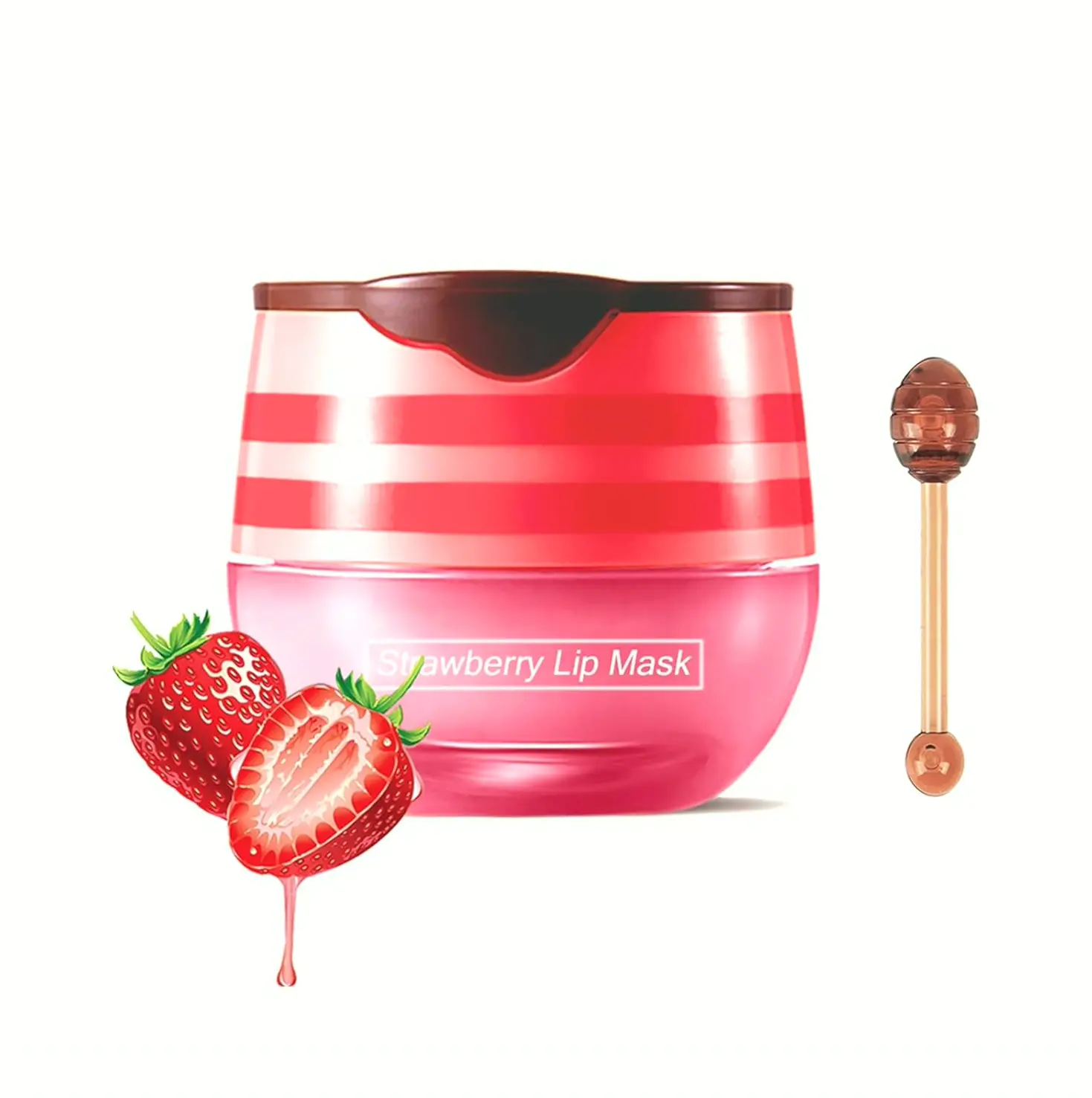 Berry Lip Mask, Honey Hydrating Lip Care
