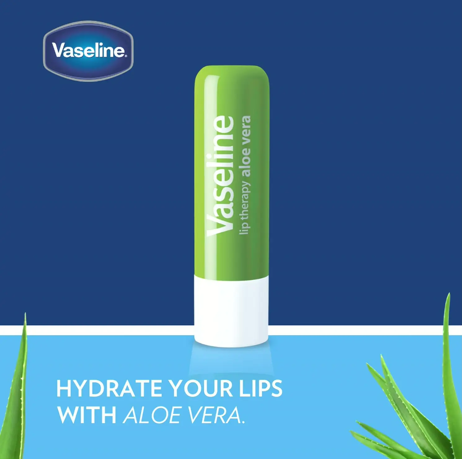 Vaseline's Aloe Vera Lip Heal Stick - 0.16 Oz Each