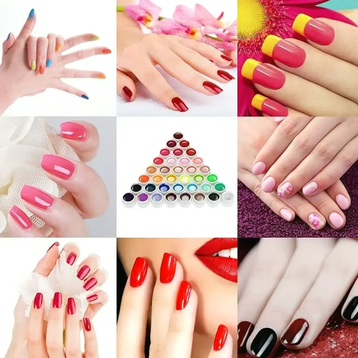 36 Shades UV Polish Set Including Brush