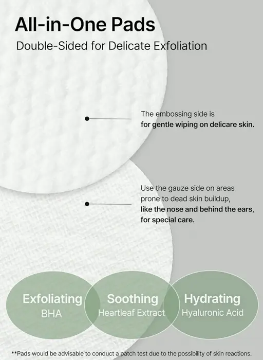 celimax Ji.Woo.Gae Heartleaf BHA Peeling Pad Dual Set