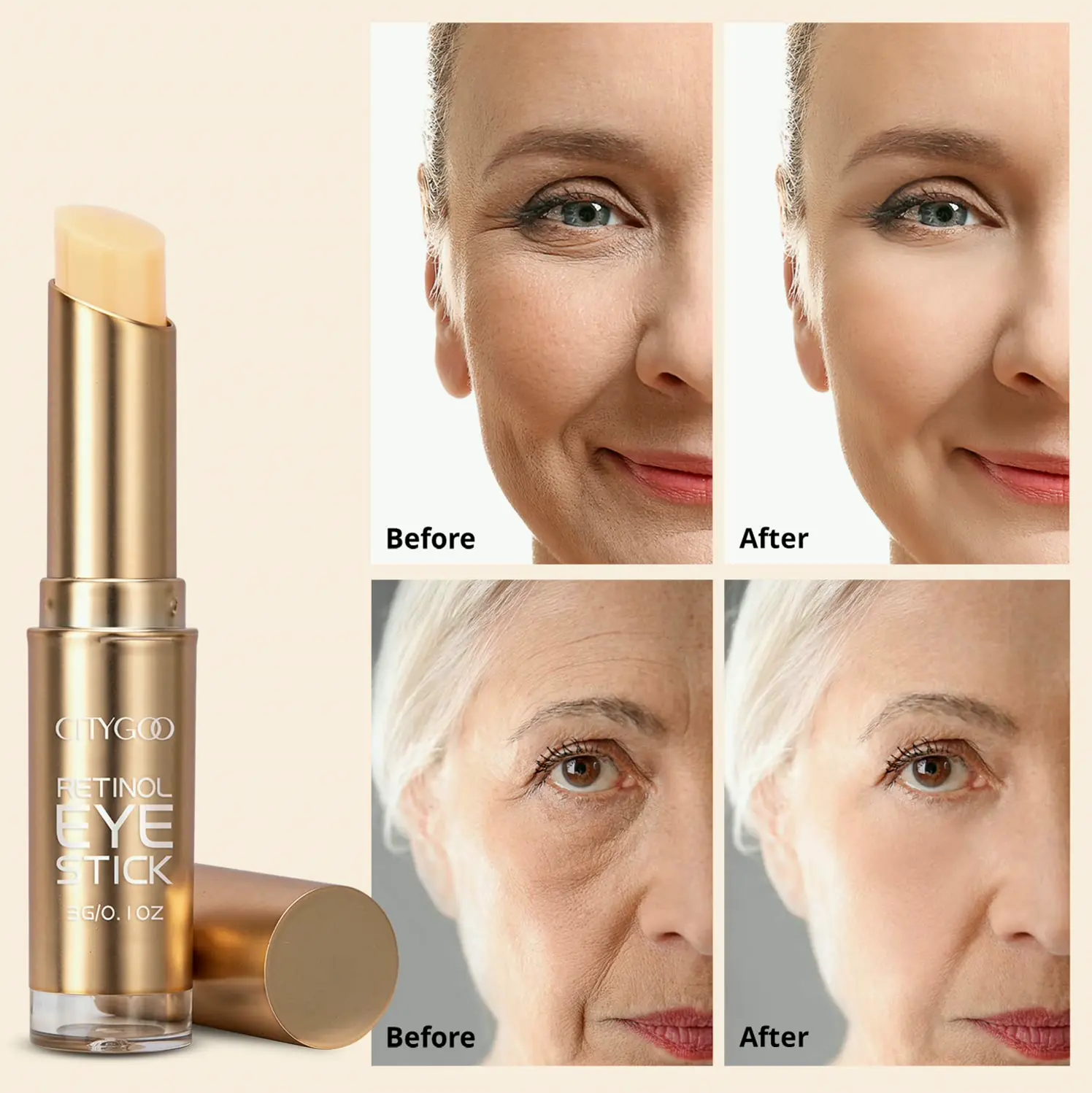 Retinol Eye Stick for Dark Circles & Fine Lines