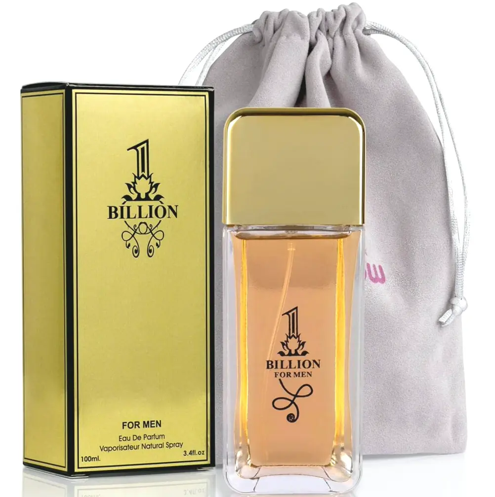 Spray De Toilette Cologne for Him, With Suede Bag - 3.4 Oz