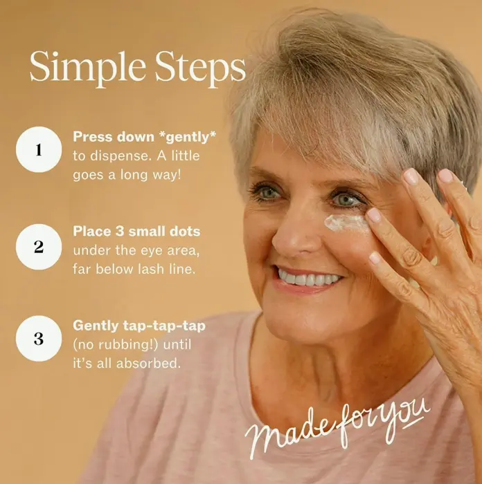 Natural Eye Cream for Under-eye Issues and Puffiness