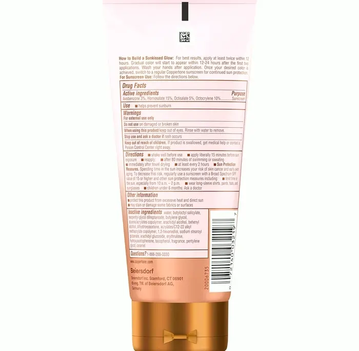 Copper Glow Protect SPF 45 Sunscreen 5 Fl Oz