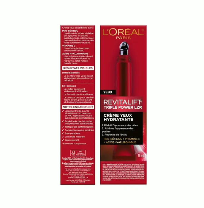 L’Oreal Paris Revitalift Tri Power Anti-Age Eye Treatment, 0.5 oz