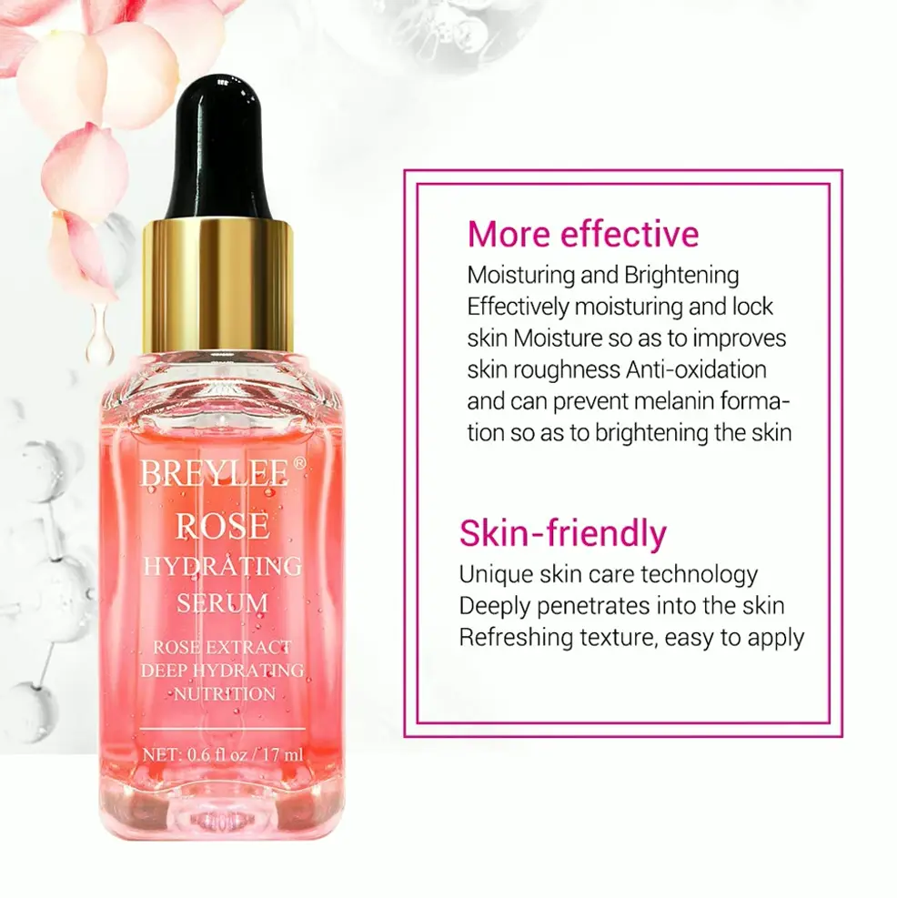 BREYLEE Rose Hydrating Face Elixir 17ml
