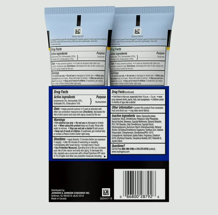 Suntan Cream Lotion Sun Protection Factor 45 Travel Volume