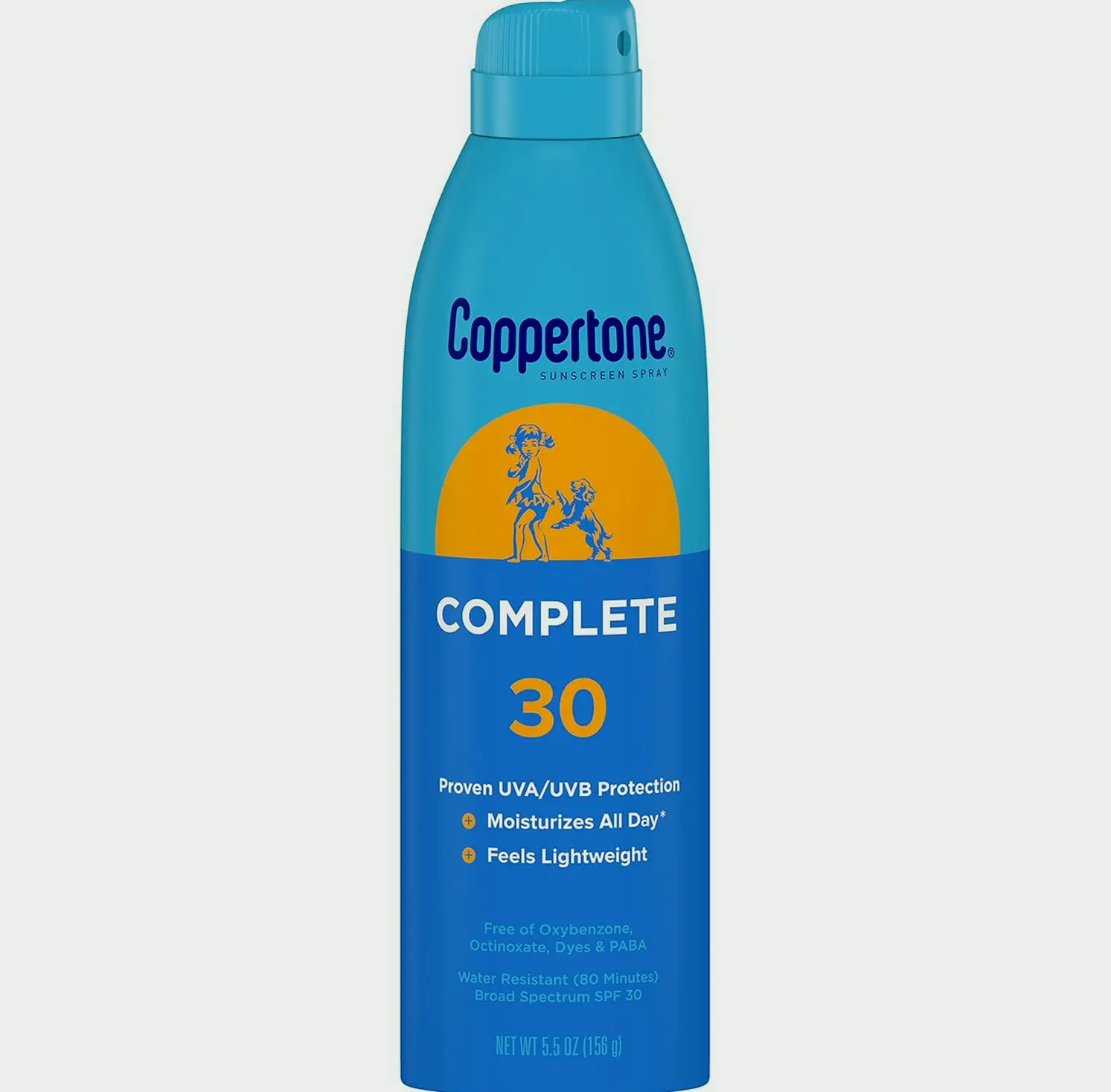 Coppertone Sunblock Mist, Lightweight, Hydrating Set