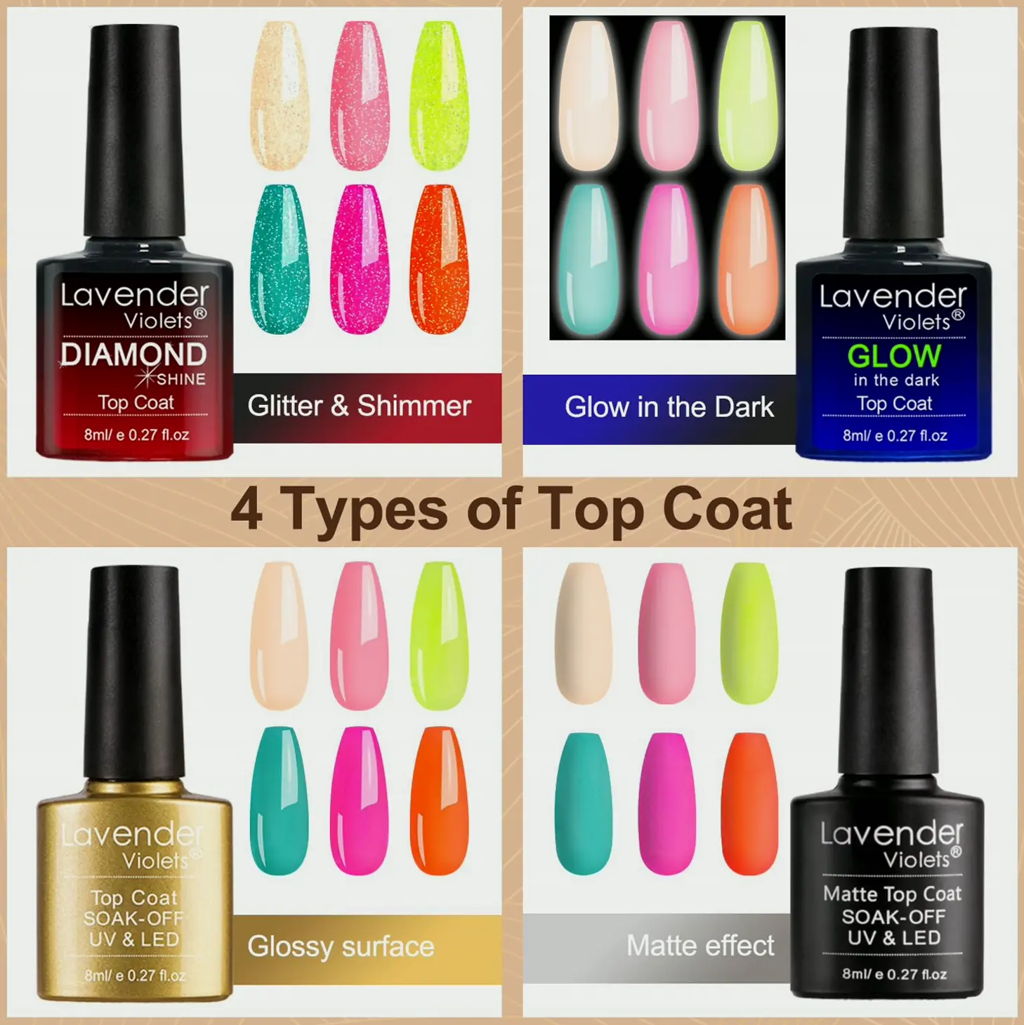 Lavender 42-Pcs Gel Lacquer Kit
