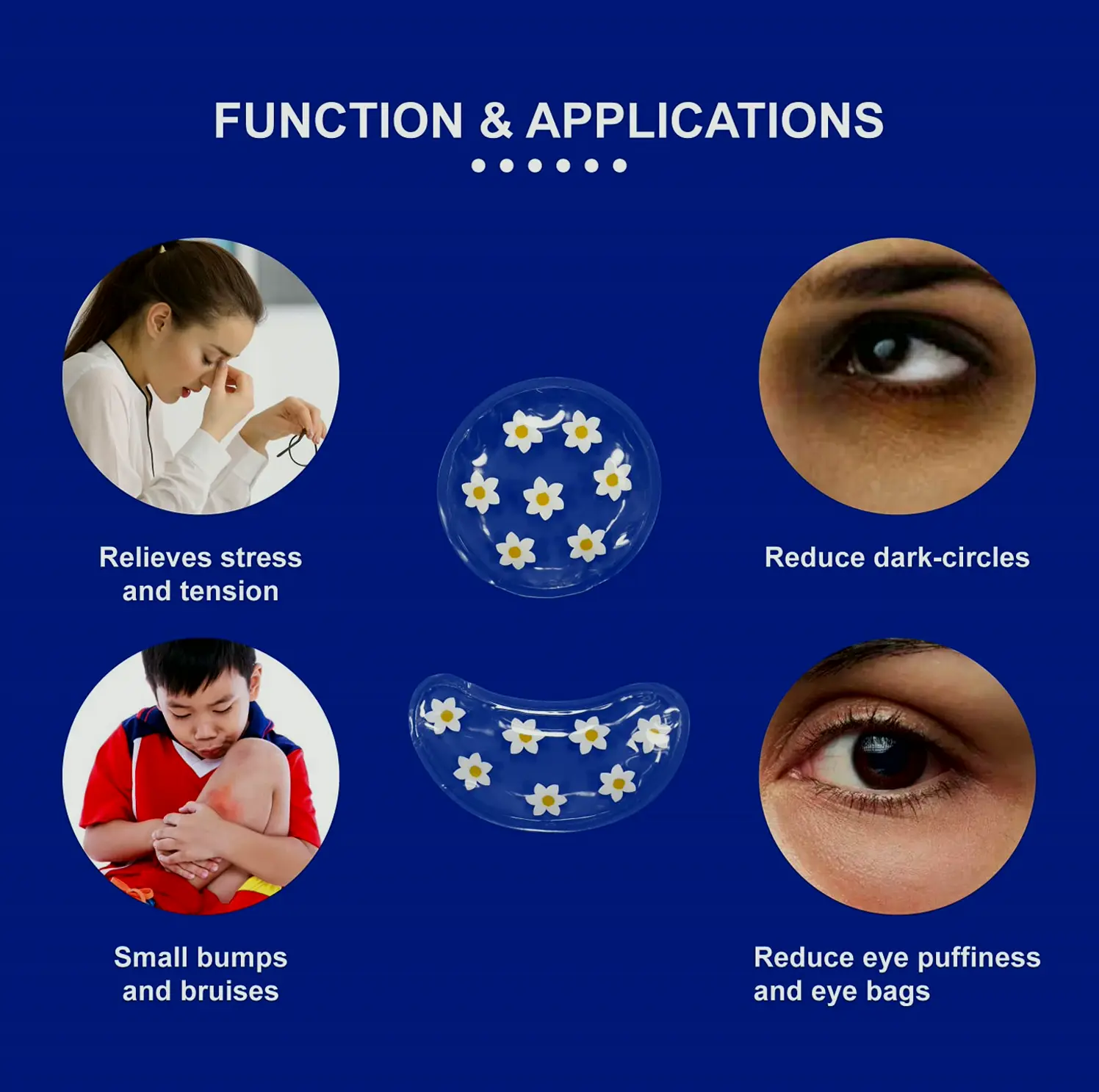 Ice Pack: Cooling Eye Patches for Pain Relief