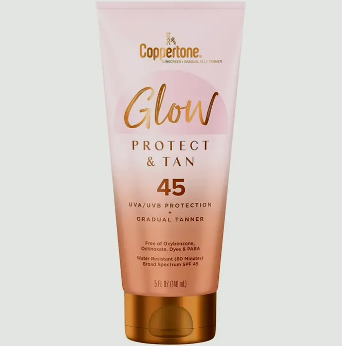 Copper Glow Protect SPF 45 Sunscreen 5 Fl Oz