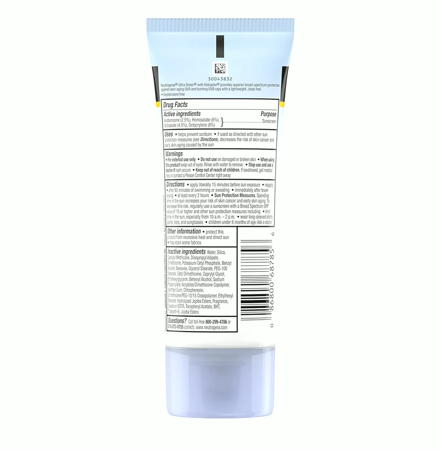 Dry-Touch Sunscreen Lotion, SPF 30, Pack of 3