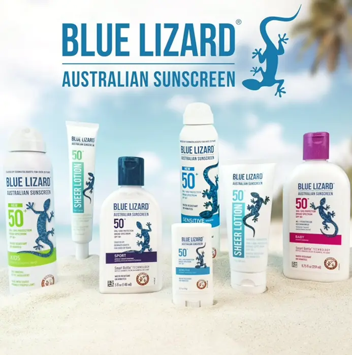 Blue Lizard Sensitive Mineral Sunscreen, SPF 50+, Zinc Oxide