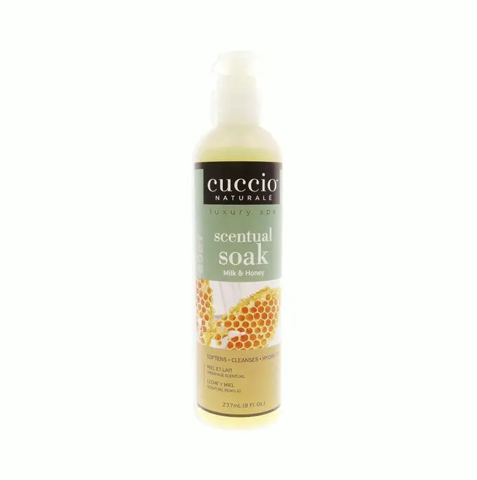 Cuccio Scented Soak - Hydrating & Cleansing Liquid 8 Oz