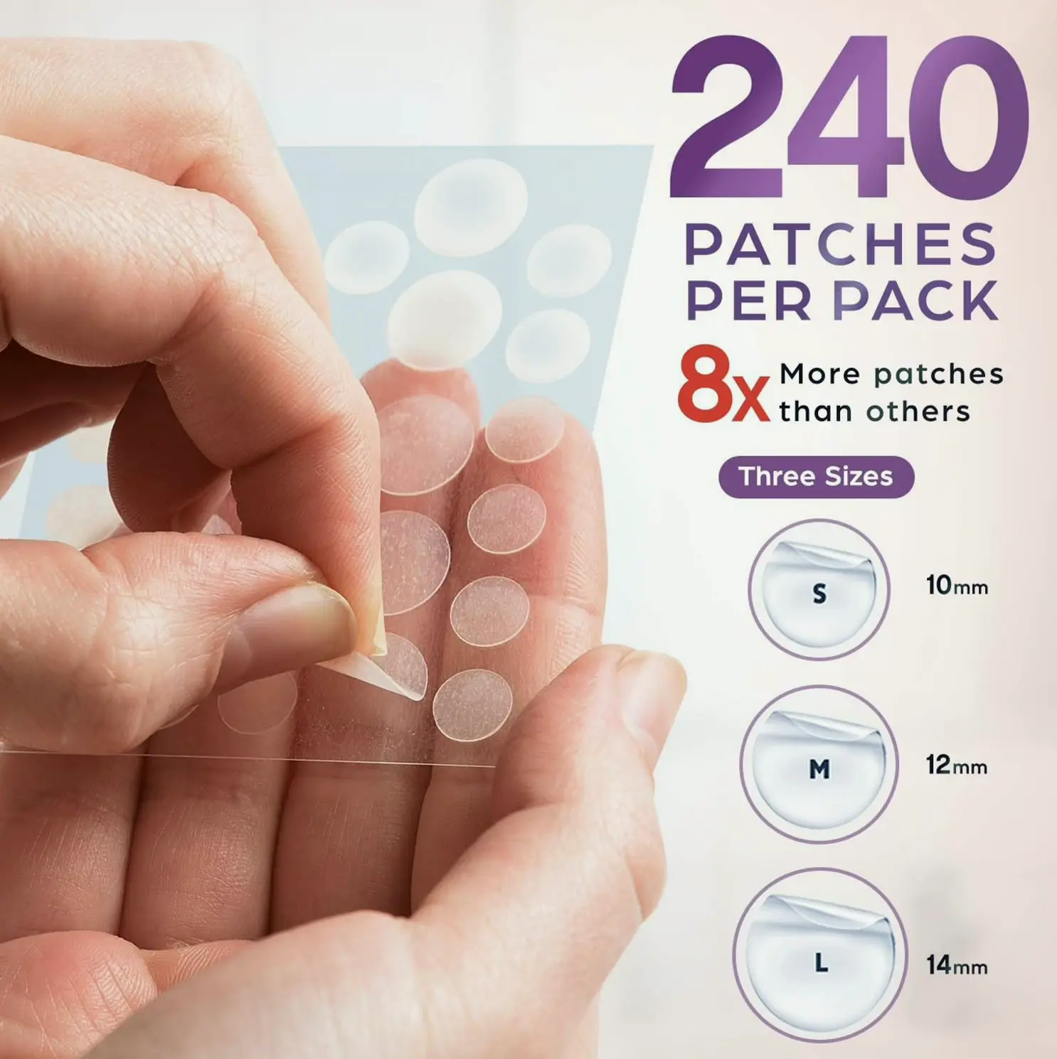 BRAND BHA Zit Patches (240 Pack)
