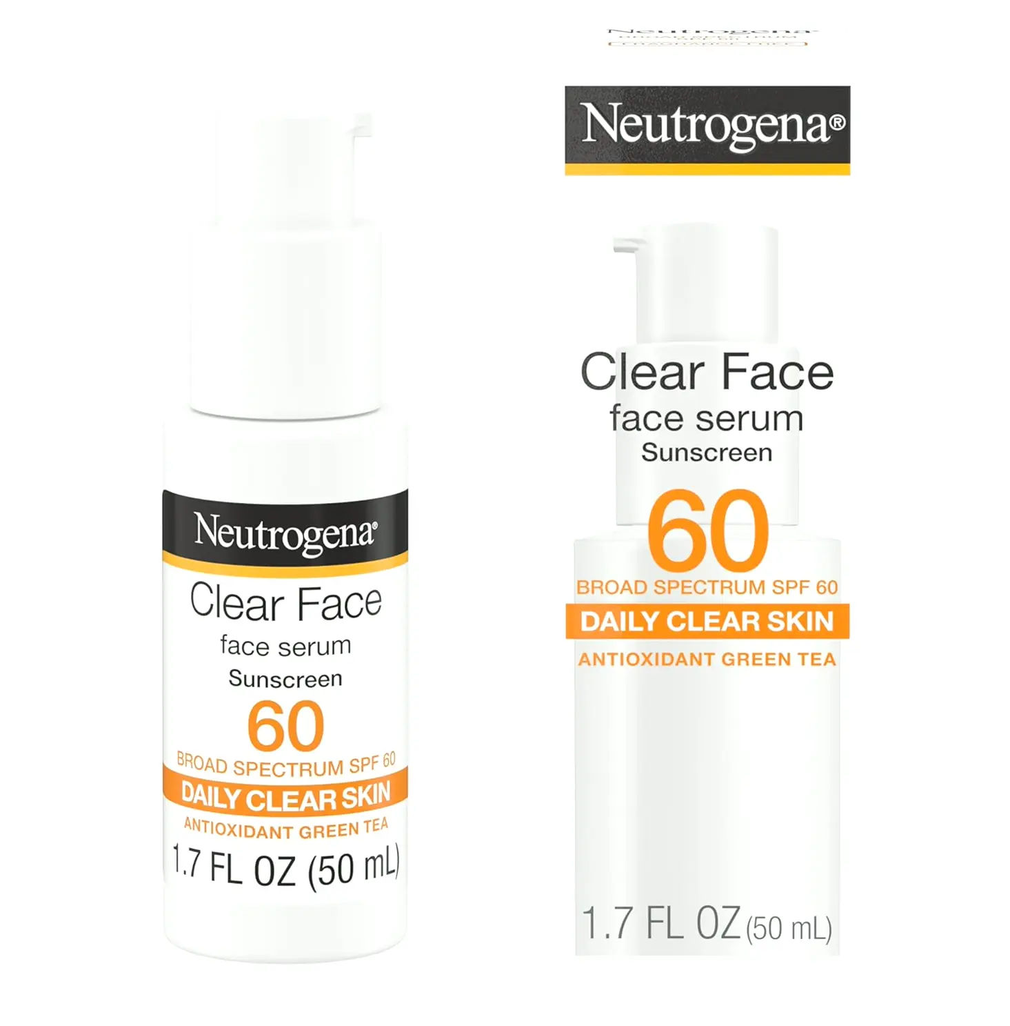 Nutrivena Clear Face Serum SPF 60 Protection